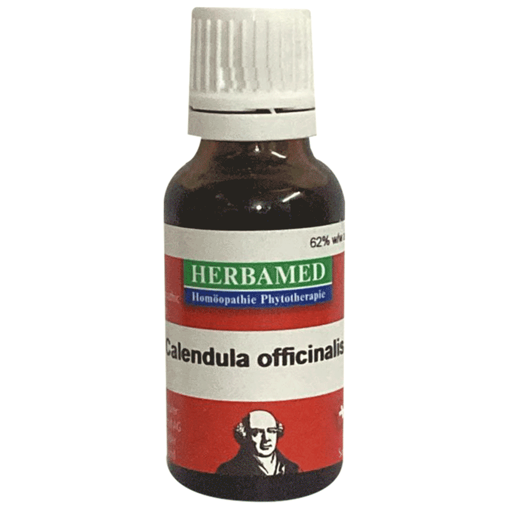 Herbamed Calendula Officinalis Mother Tincture Q bottle of 20 ml Mother Tincture