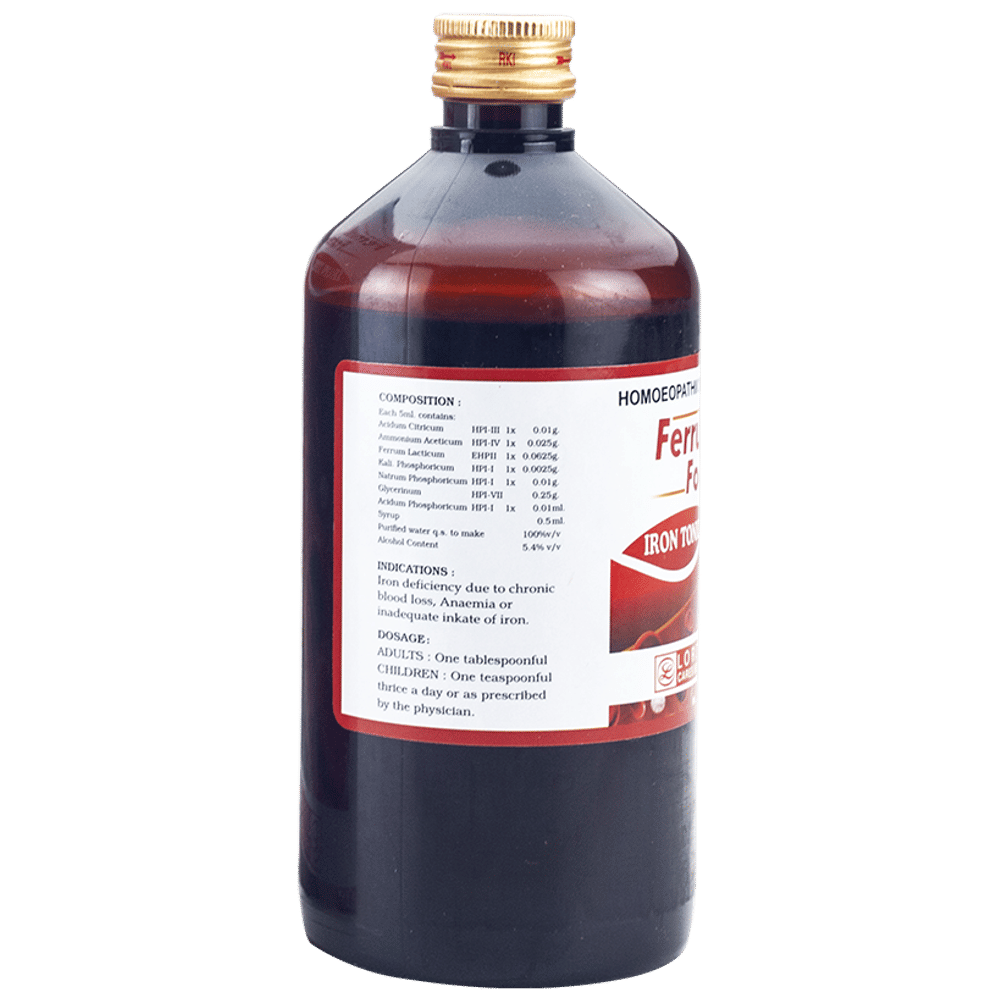 Lord's Ferrum Forte Iron Tonic bottle of 450 ml Tonic Lord's Ferrum Forte Iron Tonic bottle of 450 ml Tonic