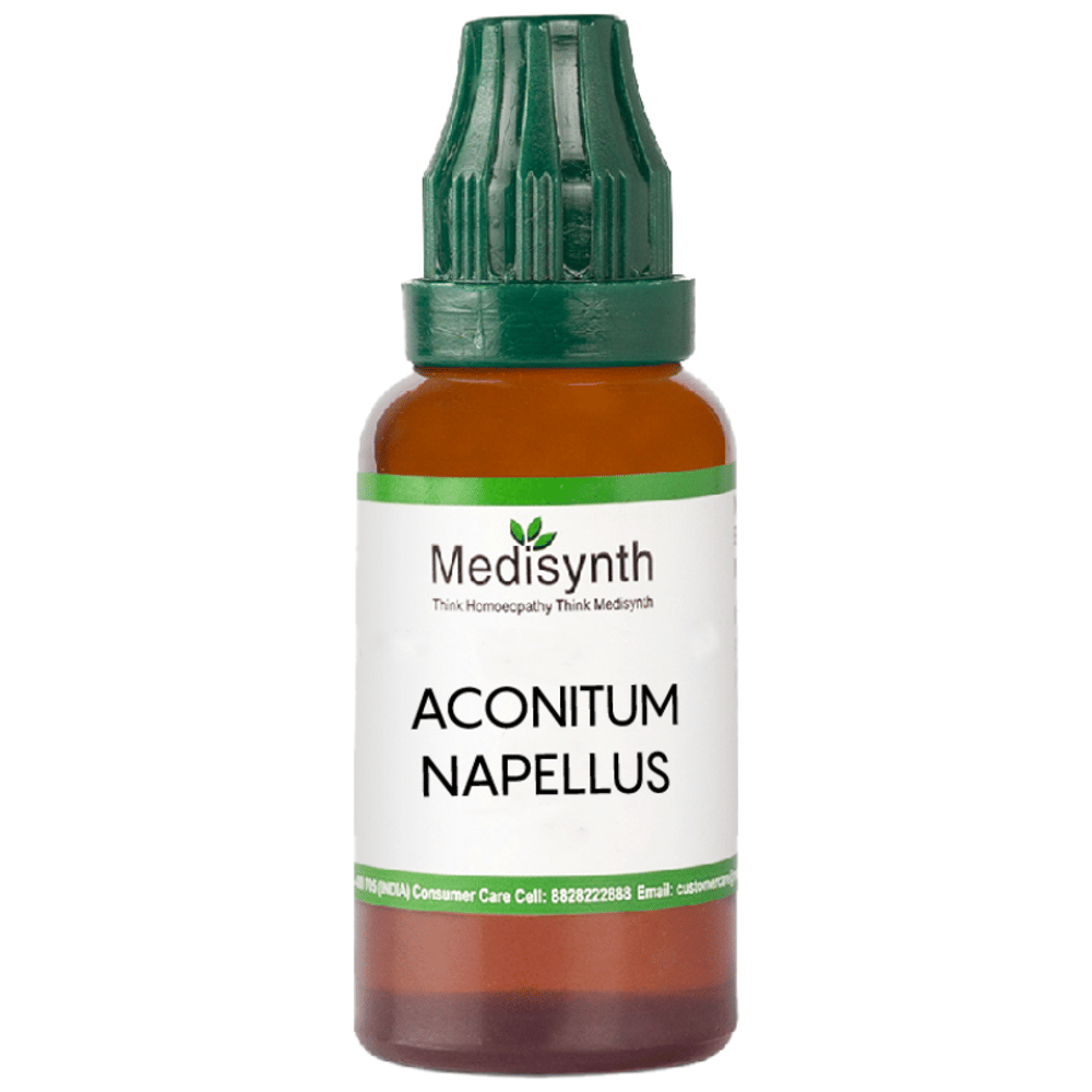 Medisynth Aconitum Napellus Dilution 30 bottle of 30 ml Dilution