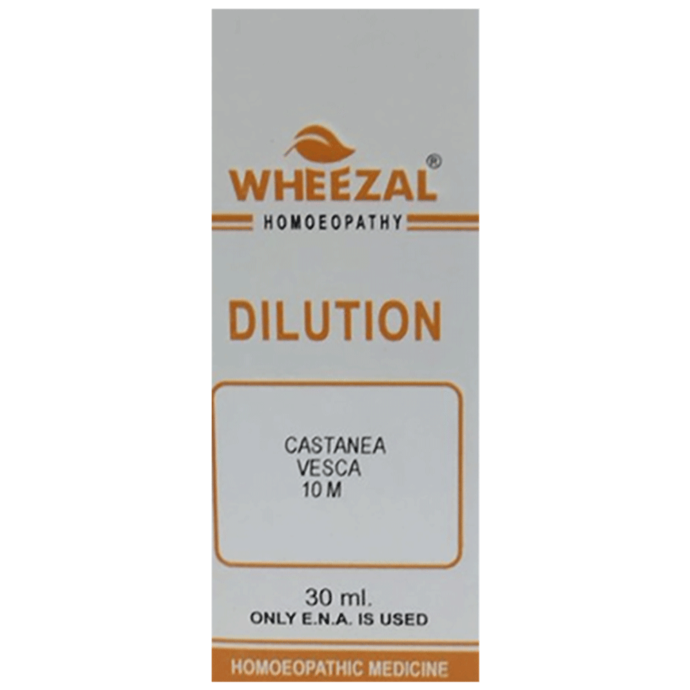 Wheezal Castanea Vesca Dilution 10M bottle of 30 ml Dilution