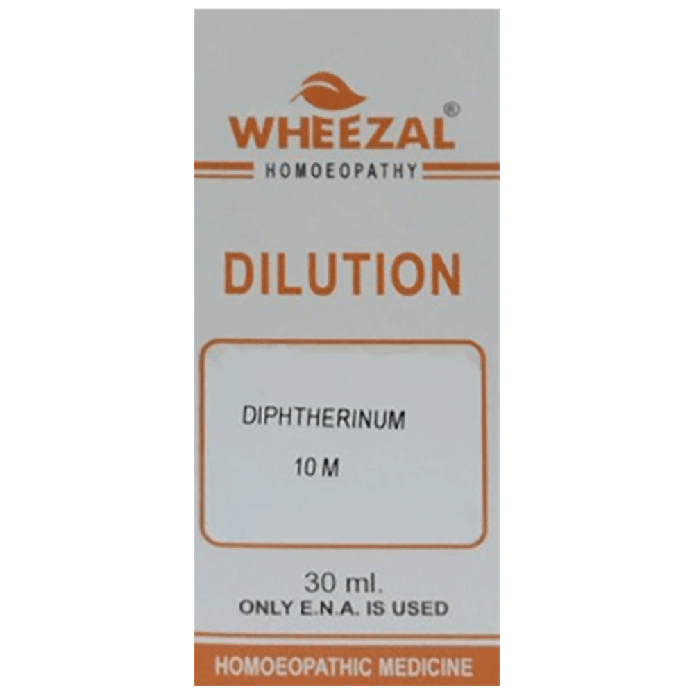 Wheezal Diphtherinum Dilution 10M bottle of 30 ml Dilution