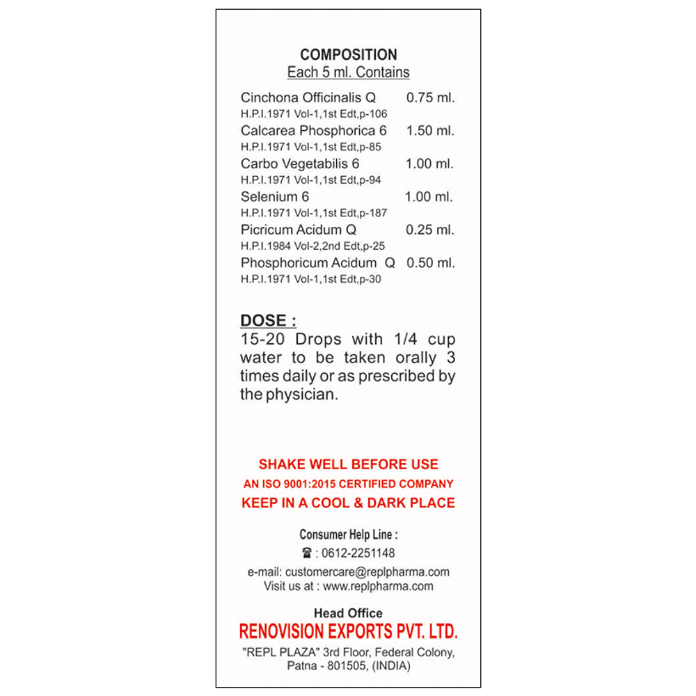 REPL Dr. Advice No.134 Debilit-Y Drop bottle of 30 ml Drop