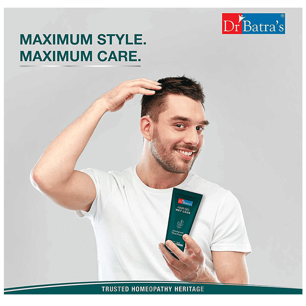 Dr Batra's Hair Gel Wet Look Enriched with Thuja tube of 100 gm Gel Dr Batra's Hair Gel Wet Look Enriched with Thuja tube of 100 gm Gel