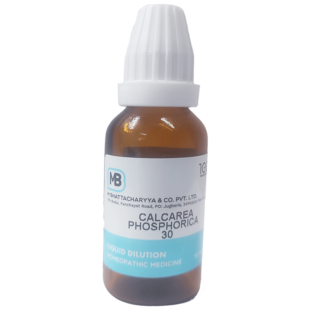 MB Calcarea Phosphorica Dilution 30 bottle of 30 ml Dilution MB Calcarea Phosphorica Dilution 30 bottle of 30 ml Dilution