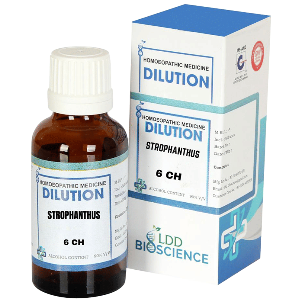 LDD Bioscience Strophanthus Dilution 6 CH bottle of 30 ml Dilution