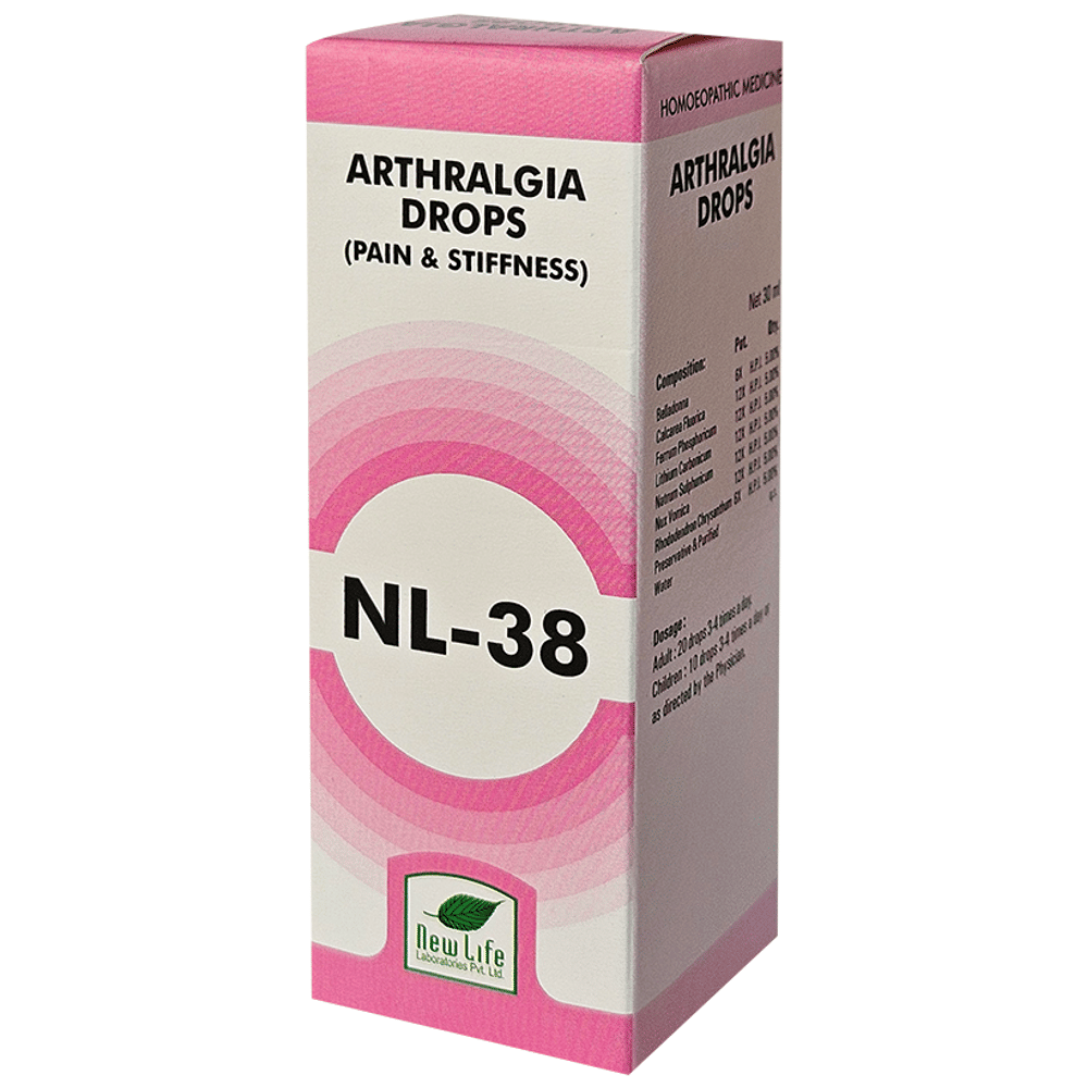 Dr Boricke NL 38 Arthalgia Drops bottle of 30 ml Oral Drops