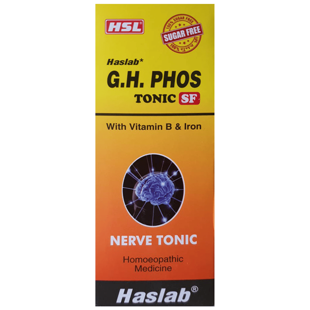 Haslab G.H. Phos Tonic Sugar Free bottle of 200 ml Tonic