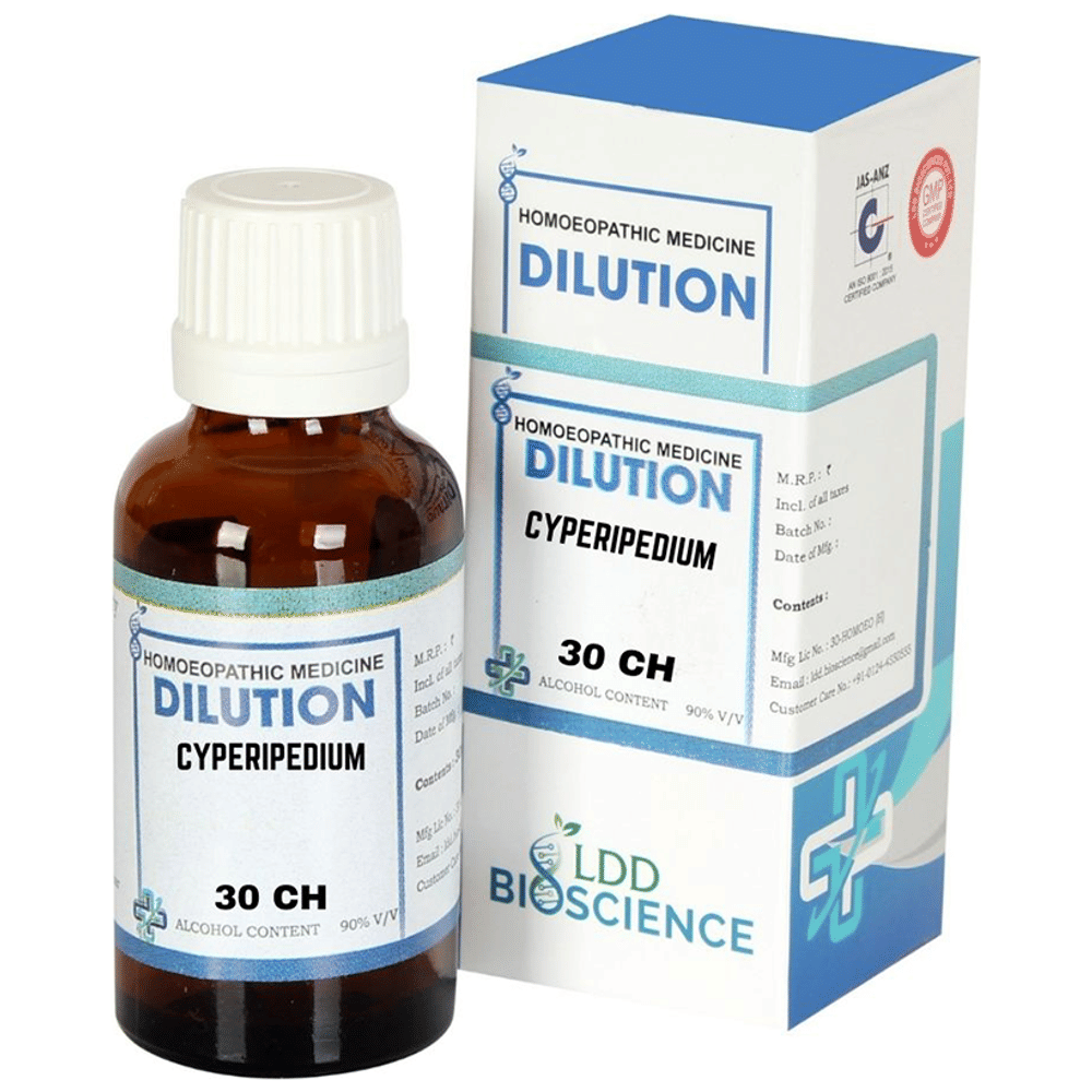 LDD Bioscience Cyperipedium Dilution 30 CH bottle of 30 ml Dilution