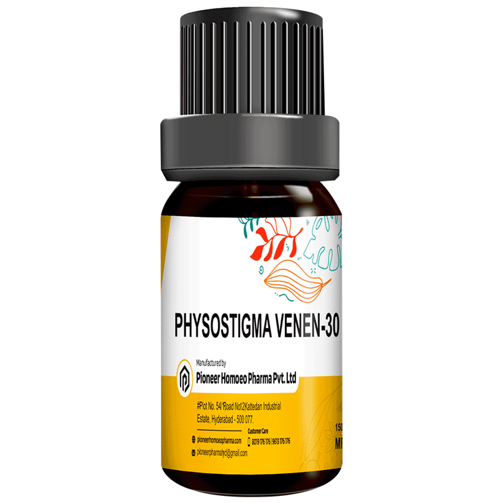 Pioneer Pharma Physostigma Venen Pills 200 CH bottle of 150 tablets