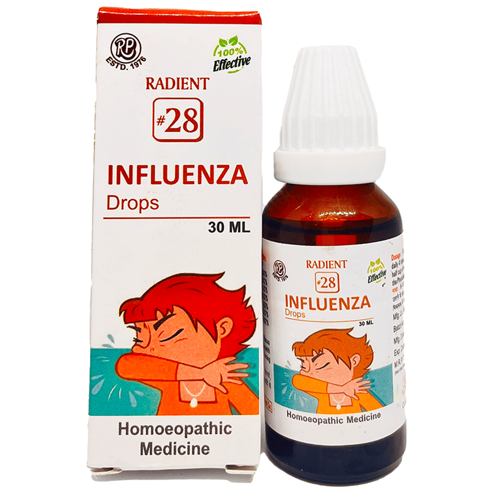 Radient 28 Influenza Oral Drops bottle of 30 ml Oral Drops