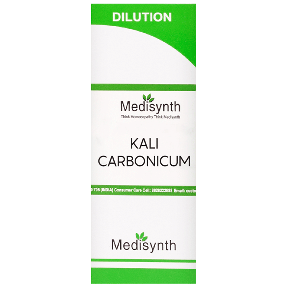 Medisynth Kali Carbonicum Dilution 30 bottle of 30 ml Dilution