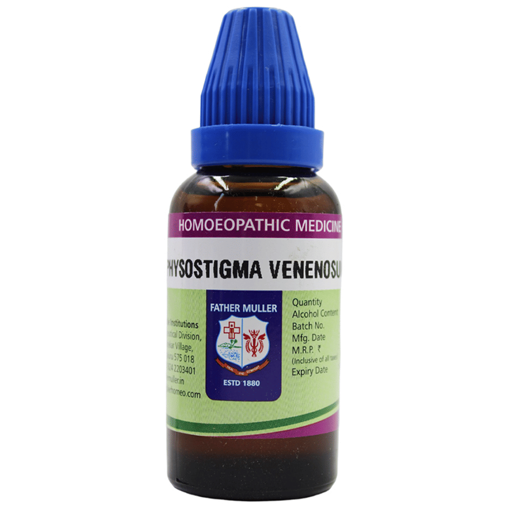 Father Muller Physostigma Venenosum Drop Q bottle of 30 ml Oral Drops