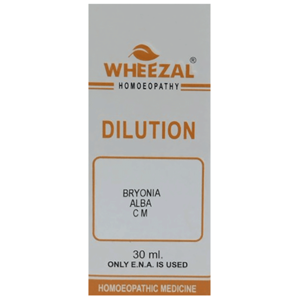Wheezal Bryonia Alba Dilution CM bottle of 30 ml Dilution