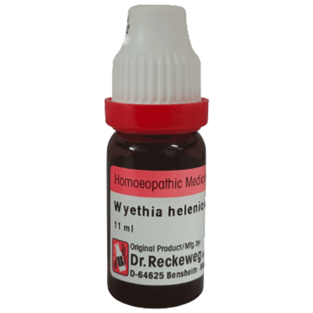Dr Reckeweg &Co.gmbH Wyethia Helenioides Dilution (11ml Each) 200 CH box of 1 Bottle