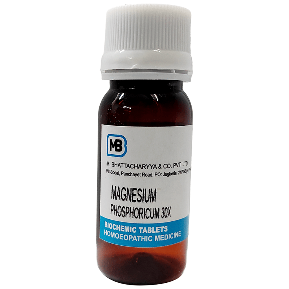 MB Magnesium Phosphoricum Tablet 30X bottle of 25 gm Tablet