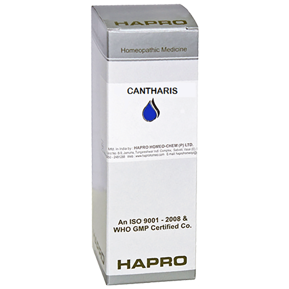 Hapro Cantharis Dilution 10M bottle of 30 ml Dilution