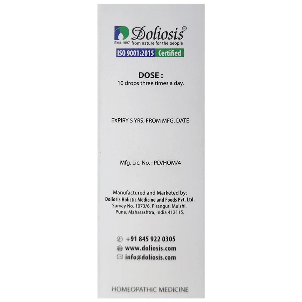 Doliosis D1 Detoxifier Liquid Complex bottle of 30 ml Drop