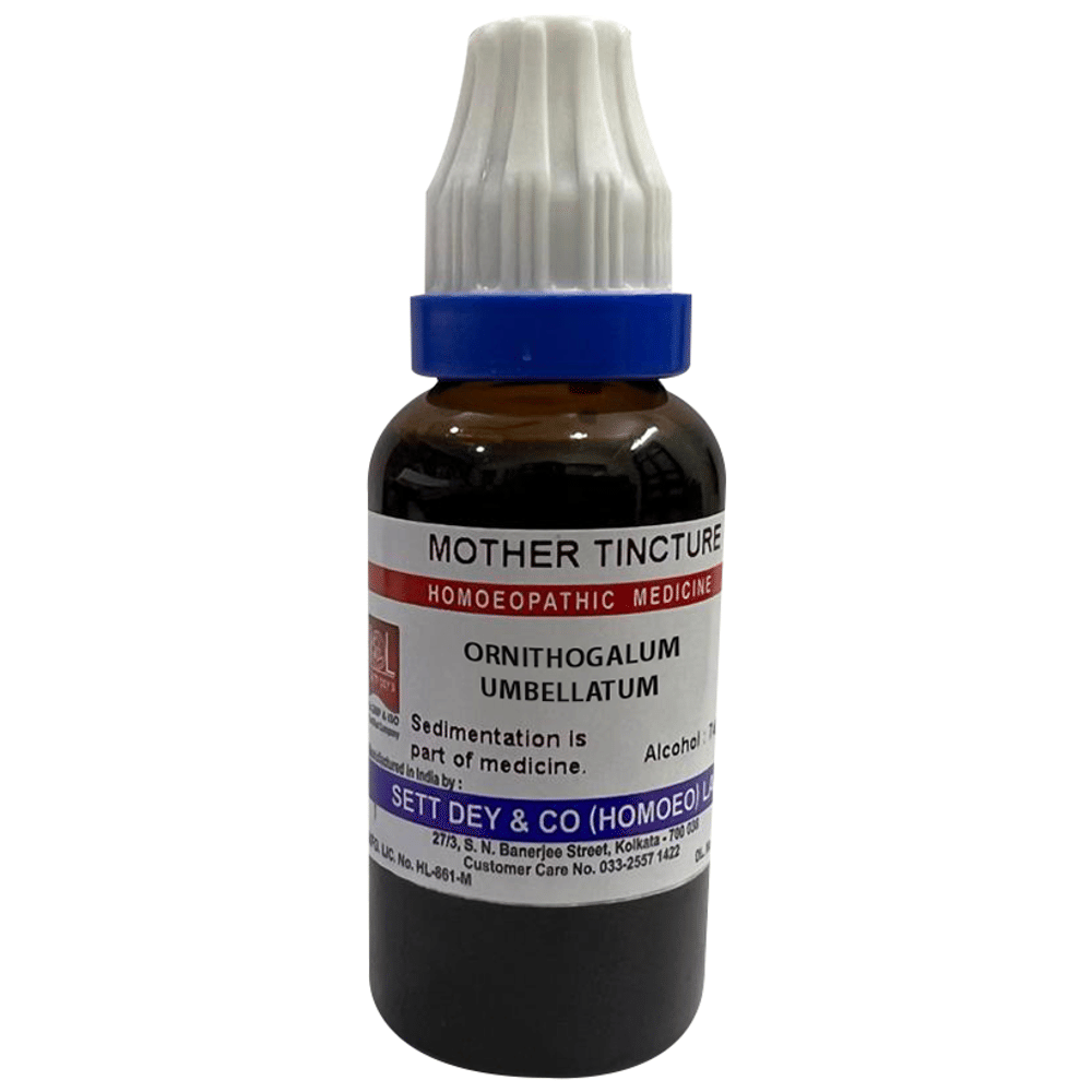 Sett Dey Ornithogalum Umbellatum Mother Tincture bottle of 30 ml Mother Tincture