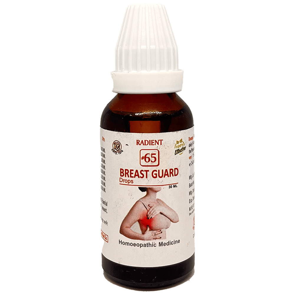 Radient 65 Breast Guard Drops bottle of 30 ml Oral Drops