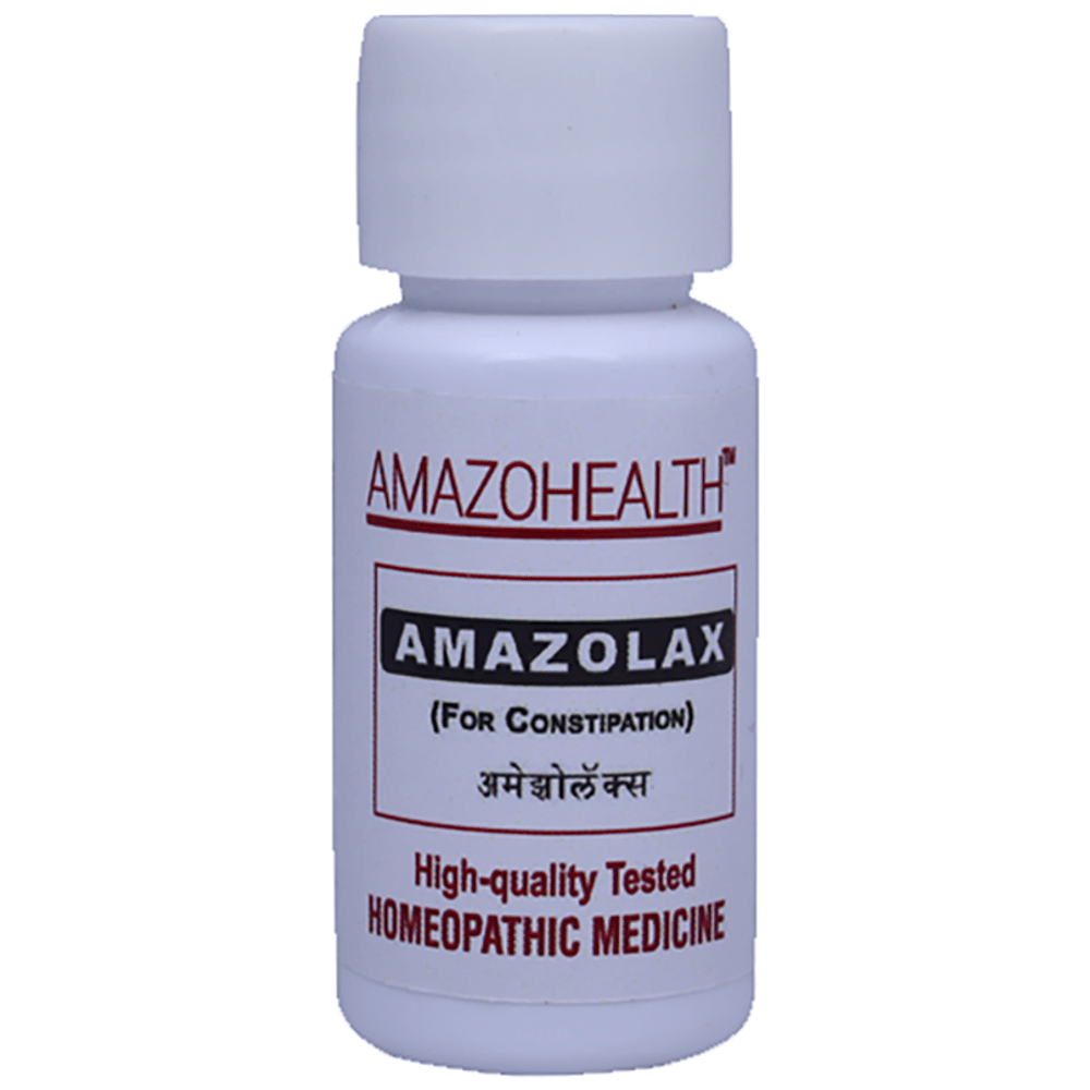 Amazohealth Amazolax Pill bottle of 30 tablets