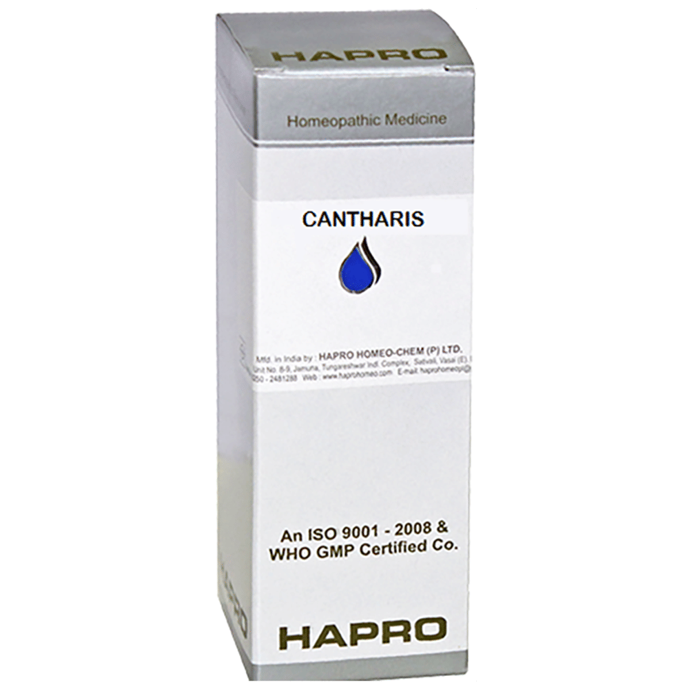 Hapro Cantharis Dilution 50M bottle of 100 ml Dilution
