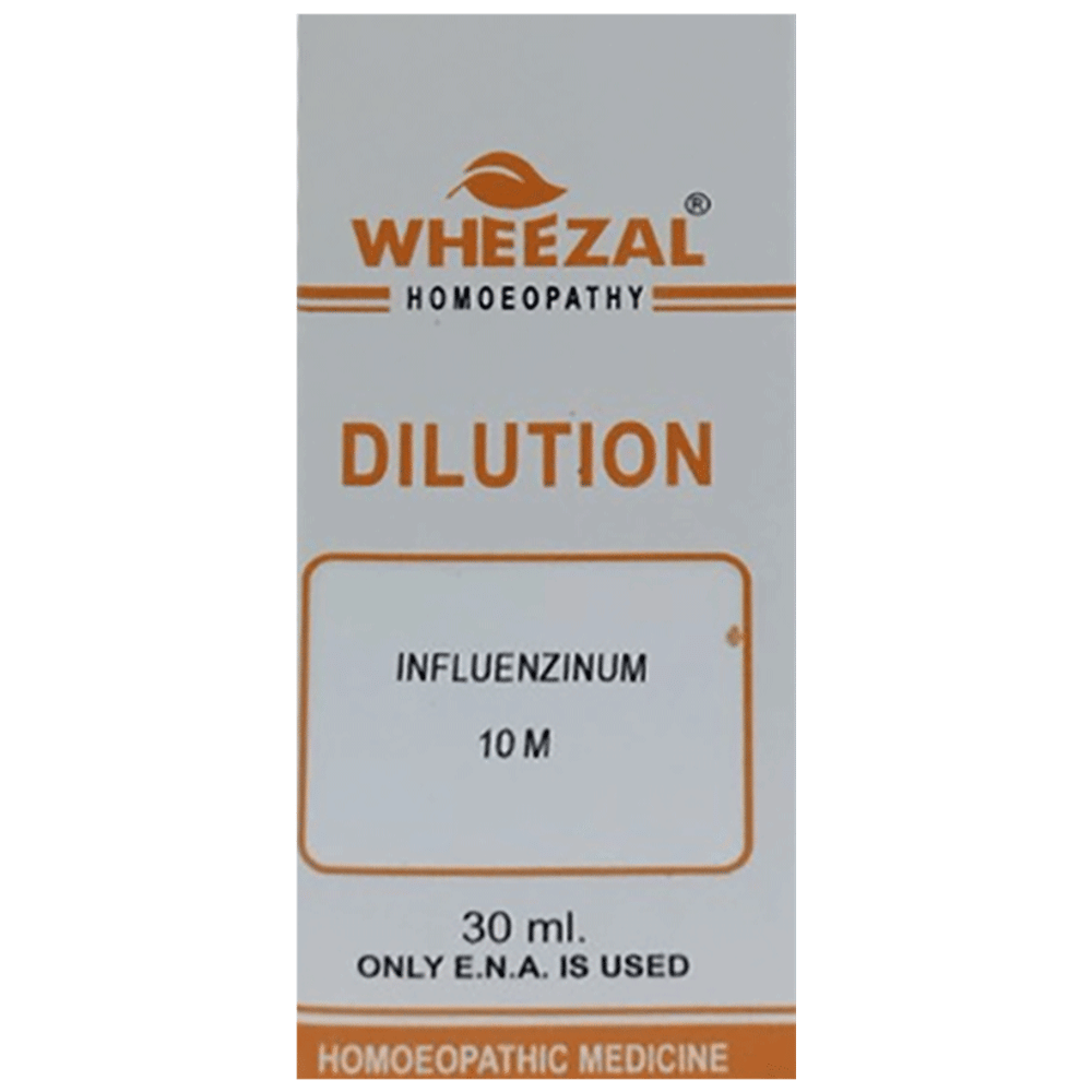 Wheezal Influenzinum Dilution 10M bottle of 30 ml Dilution Wheezal Influenzinum Dilution 10M bottle of 30 ml Dilution