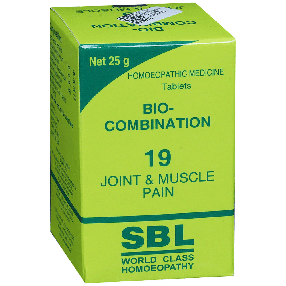 SBL Bio-Combination 19 Tablet bottle of 25 gm Biocombination Tablet