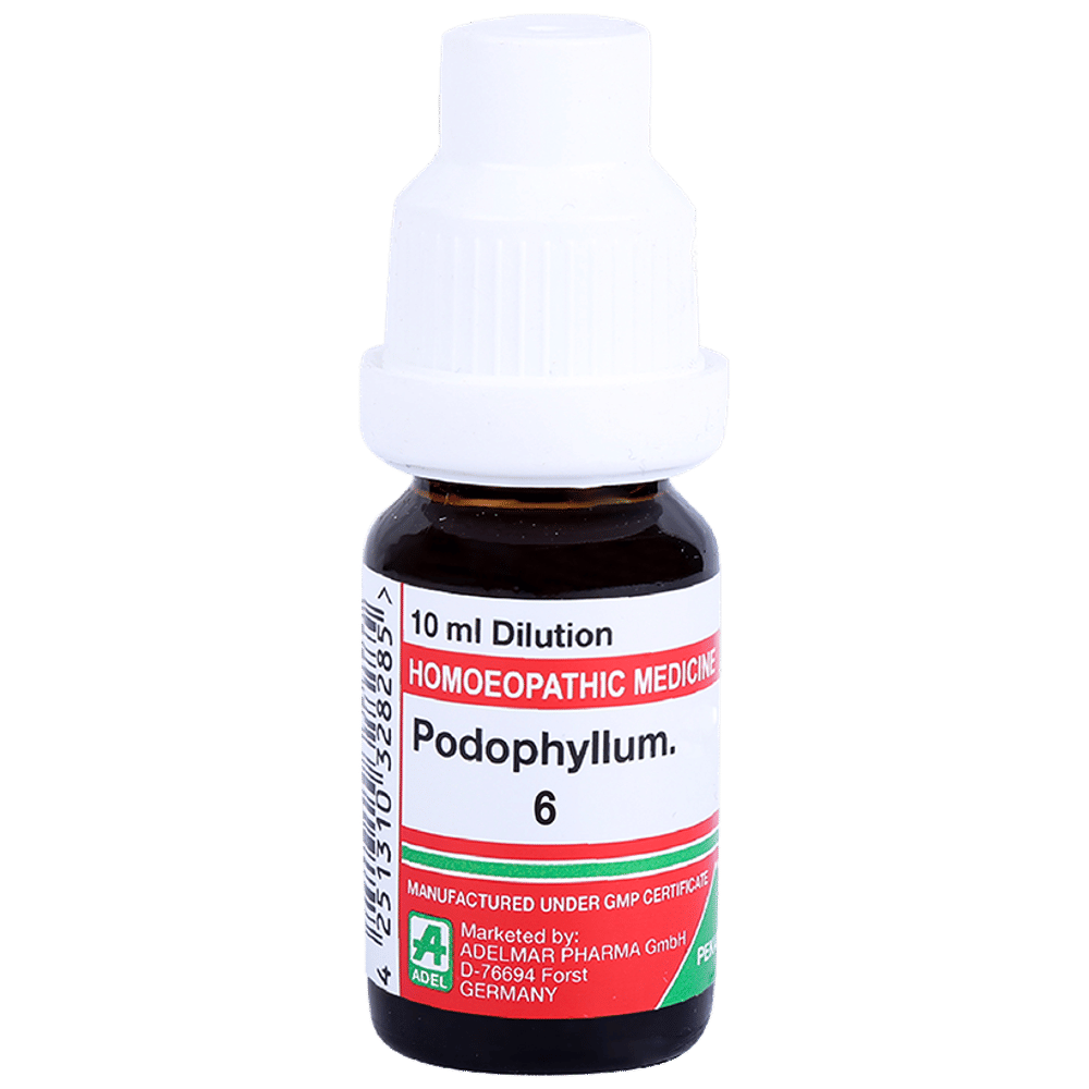 ADEL Podophyllum Dilution 6 bottle of 10 ml Dilution