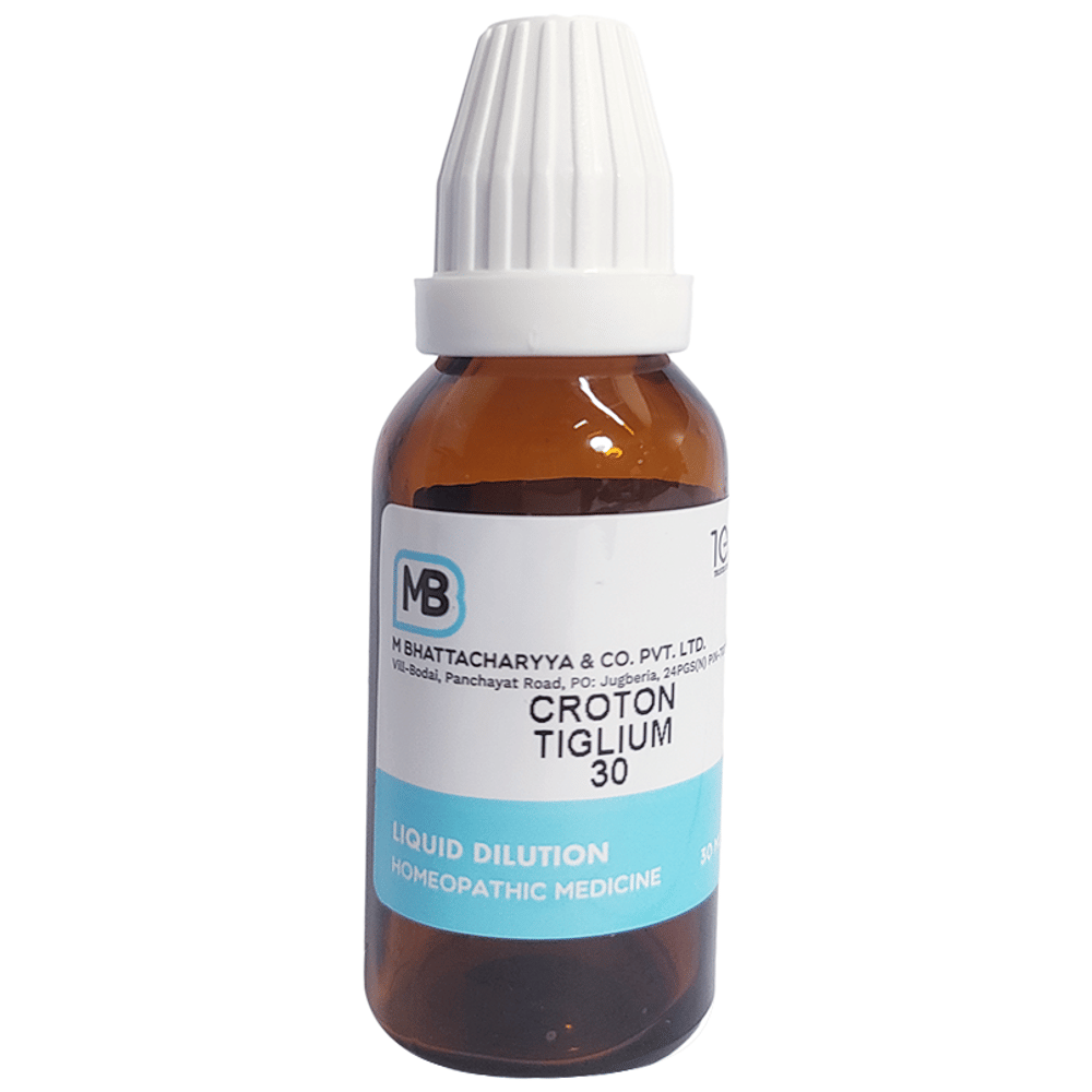 MB Croton Tiglium Dilution 30 bottle of 30 ml Dilution MB Croton Tiglium Dilution 30 bottle of 30 ml Dilution