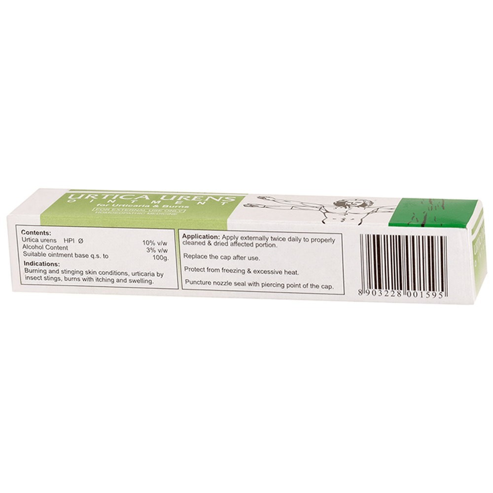 Bakson's Homeopathy Urtica Urens Ointment tube of 25 gm Ointment Bakson's Homeopathy Urtica Urens Ointment tube of 25 gm Ointment