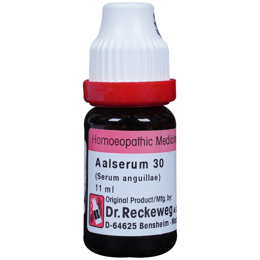 Dr. Reckeweg Aalserum Dilution 30 CH bottle of 11 ml Dilution