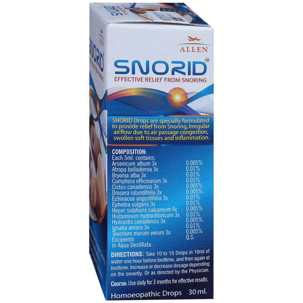 Allen Snorid Drop bottle of 30 ml Drop Allen Snorid Drop bottle of 30 ml Drop