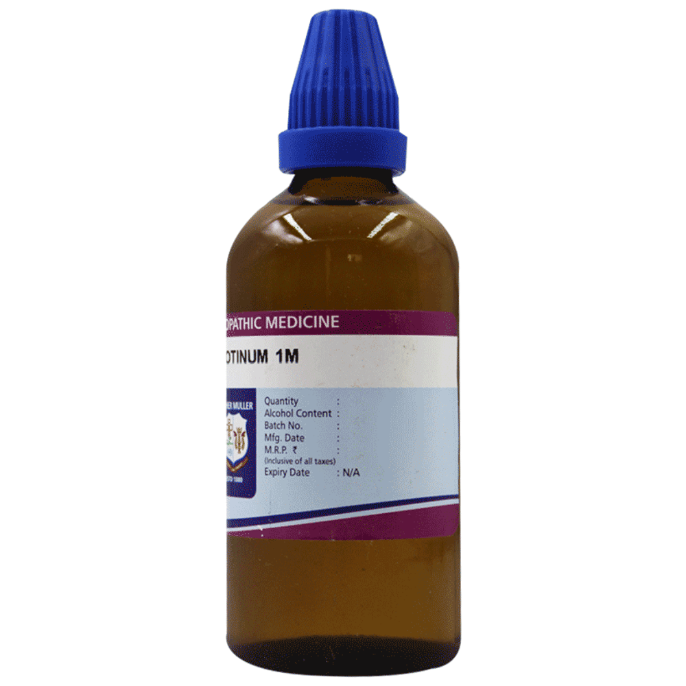 Father Muller Nicotinum Drop 1M bottle of 100 ml Drop