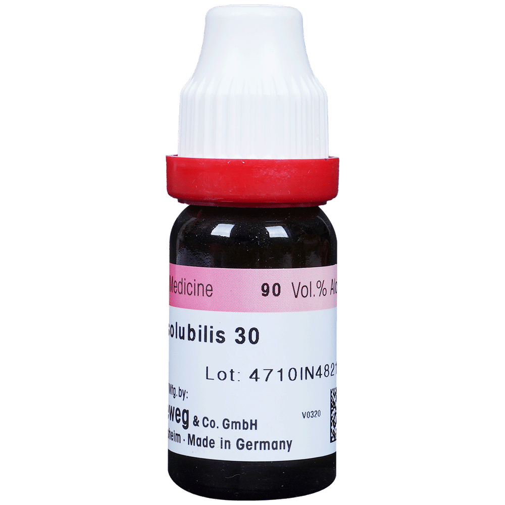Dr. Reckeweg Mercurius Sol Dilution 30 CH bottle of 11 ml Dilution Dr. Reckeweg Mercurius Sol Dilution 30 CH bottle of 11 ml Dilution