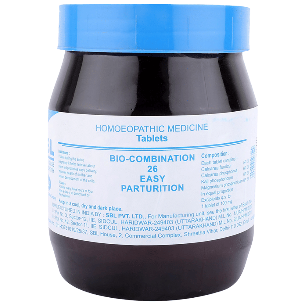 SBL Bio-Combination 26 Tablet bottle of 450 gm Biocombination Tablet
