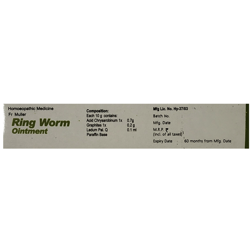 Fr Muller Ring Worm Ointment tube of 15 gm Ointment