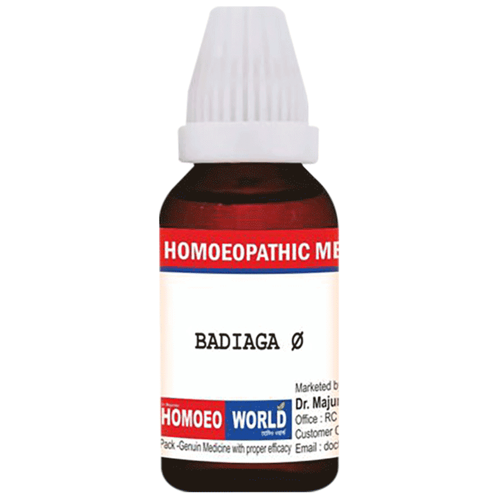 Dr. Majumder Homeo World  Badiaga Mother Tincher(30ml Each) box of 1 Pack