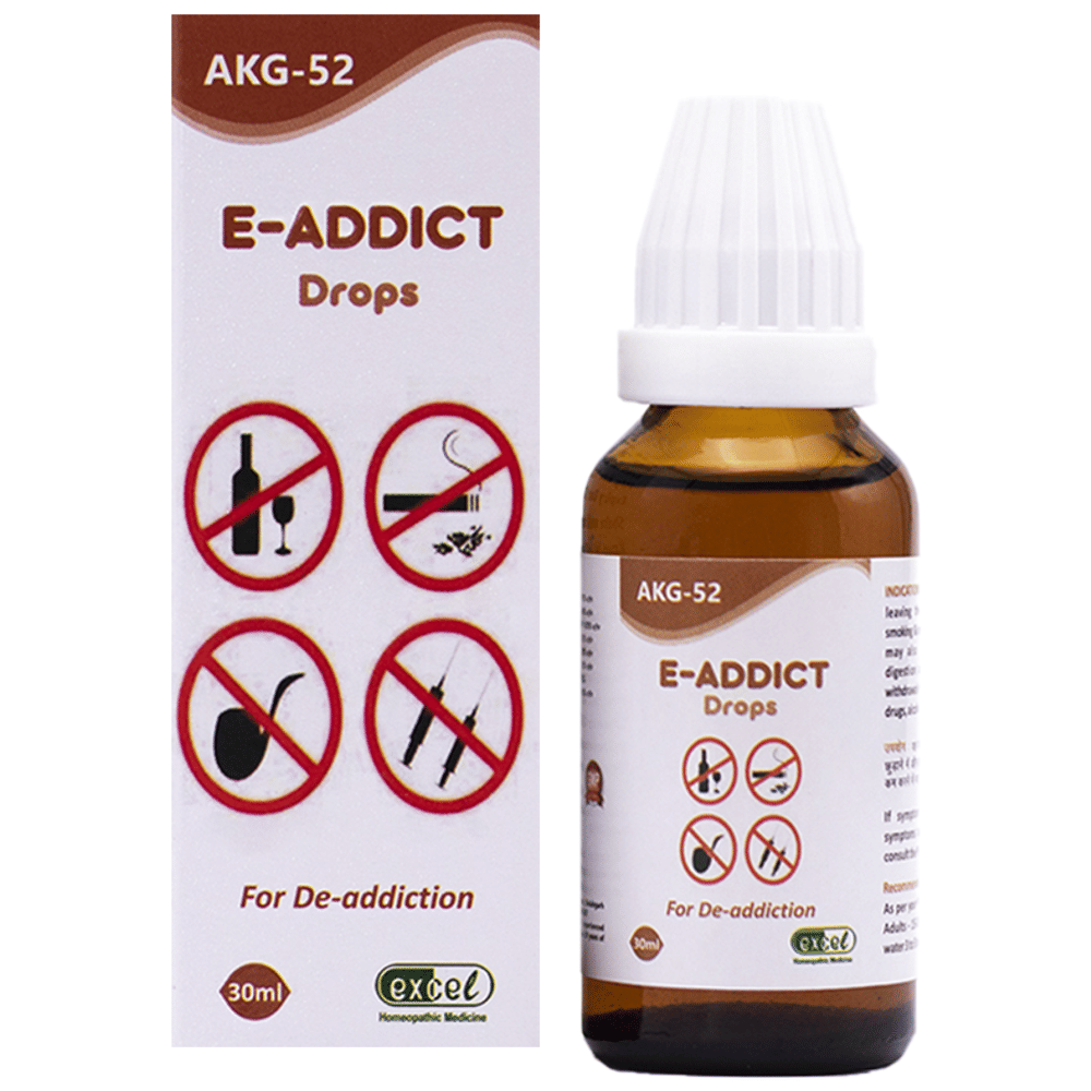 Excel AKG 52 E-Addict Drop bottle of 30 ml Drop