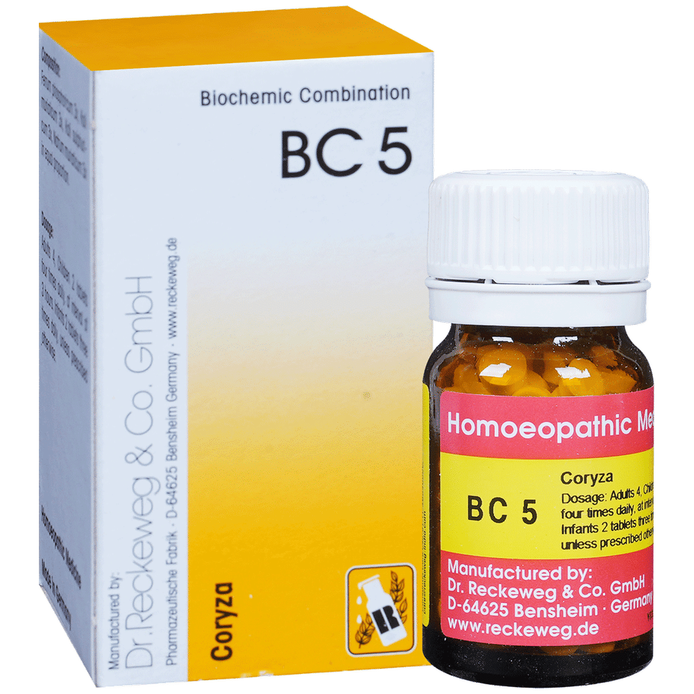 Dr. Reckeweg Bio-Combination 5 (BC 5) Tablet bottle of 20 gm Biocombination Tablet