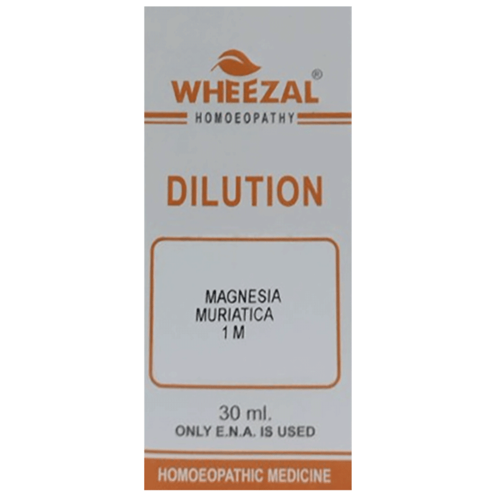 Wheezal Magnesia Muratica Dilution 1M bottle of 30 ml Dilution