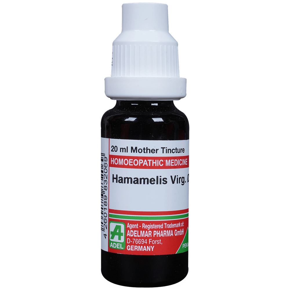 ADEL Hamamelis Virginiana Mother Tincture Q bottle of 20 ml Mother Tincture
