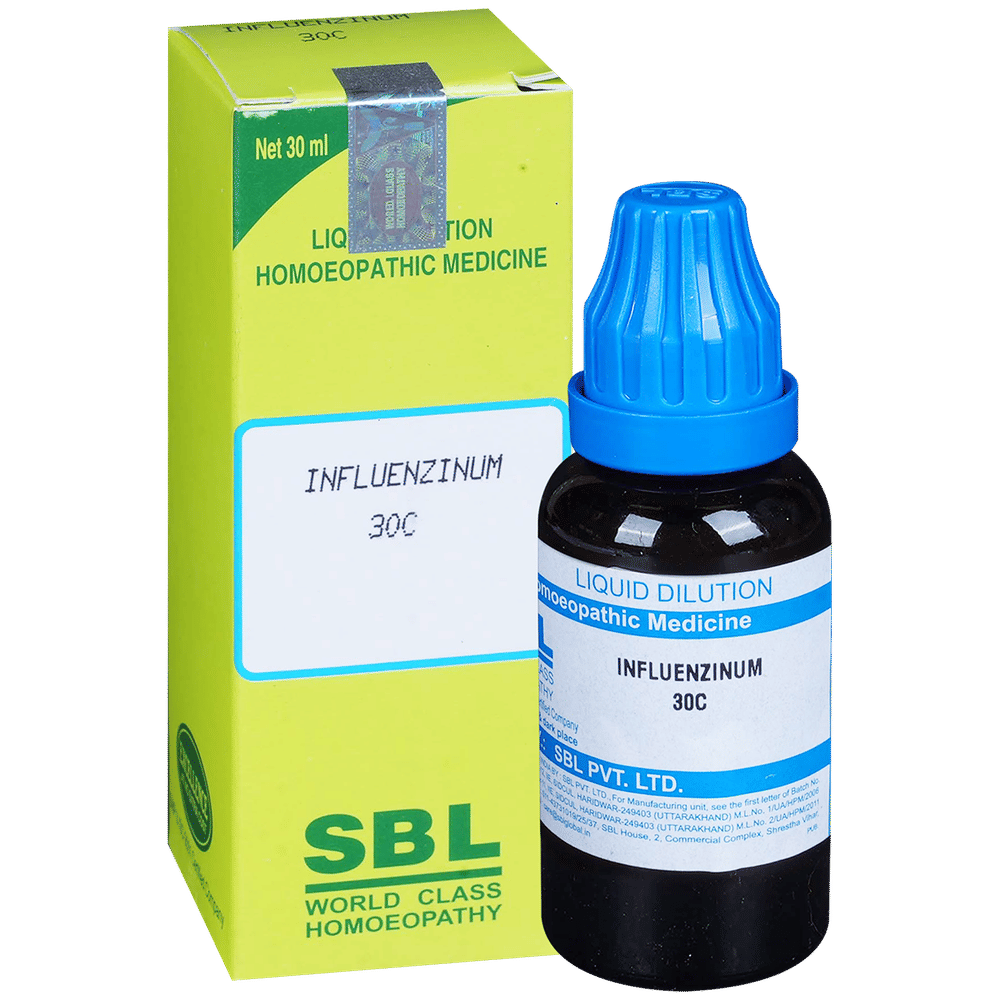 SBL Influenzinum Dilution 30 CH bottle of 30 ml Dilution