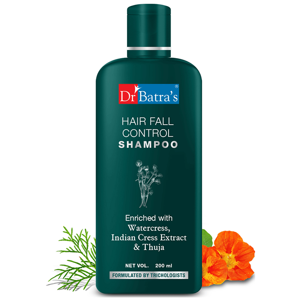 Dr Batra's Hair Fall Control Shampoo bottle of 200 ml Shampoo Dr Batra's Hair Fall Control Shampoo bottle of 200 ml Shampoo
