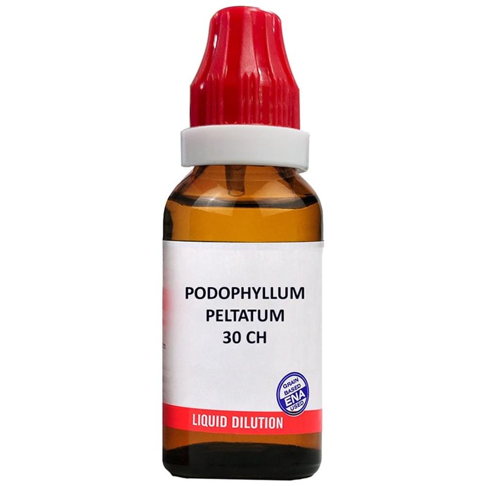 Bjain Podophyllum Peltatum Dilution 30 CH bottle of 12 ml Dilution