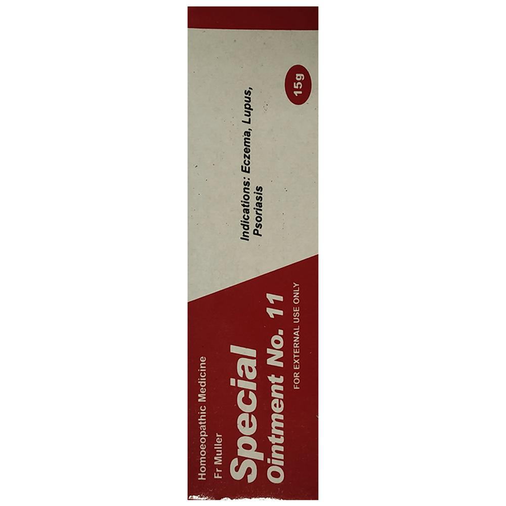 Fr Muller Special Ointment No. 11 tube of 15 gm Ointment