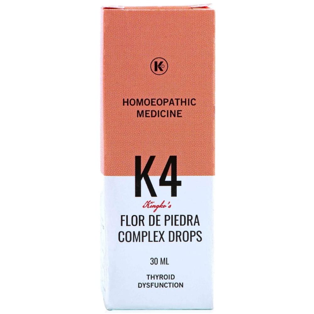 Kingko's K4 Flor De Piedra Complex Drop bottle of 30 ml Oral Drops