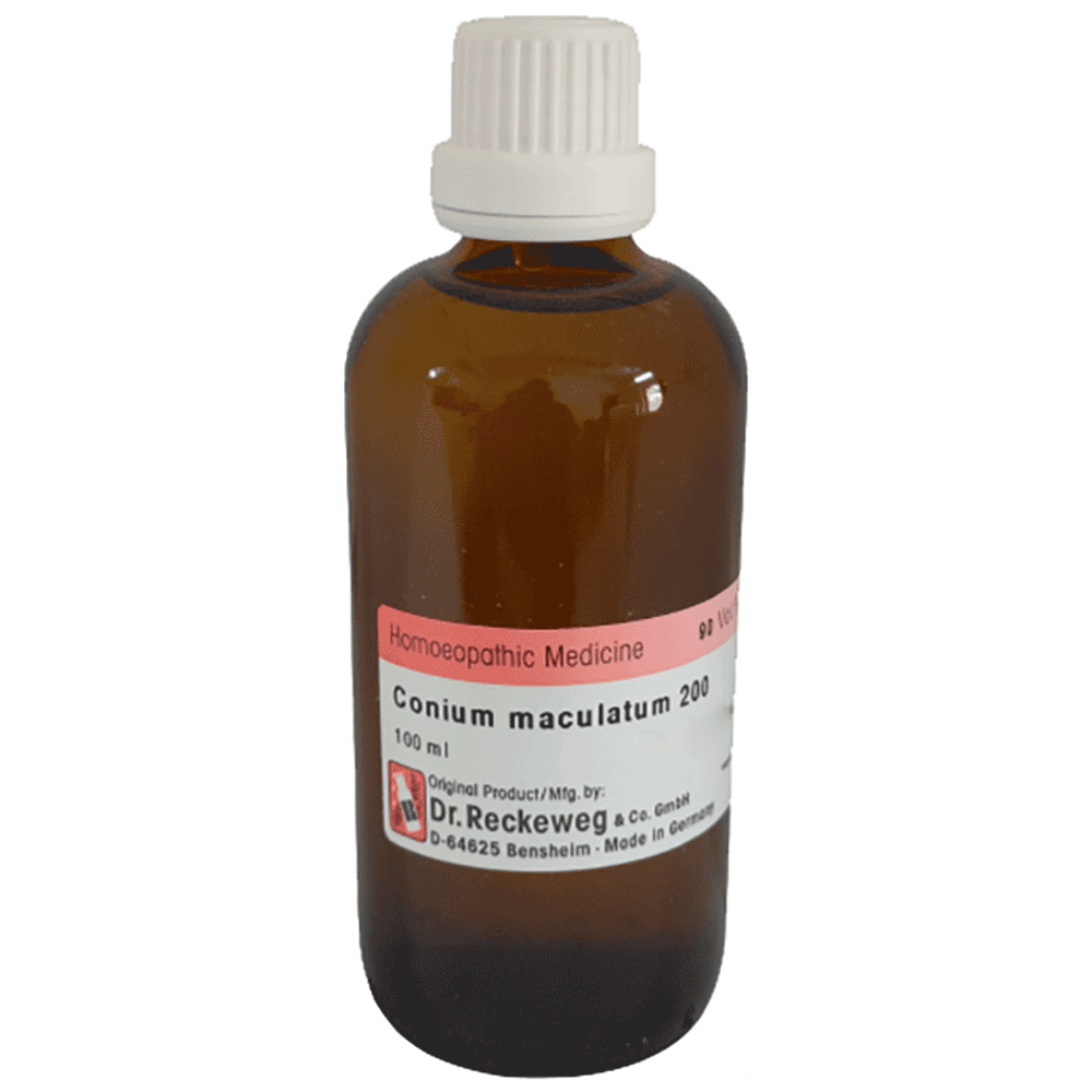 Dr Reckeweg &Co.gmbH Conium Maculatum Dilution 200 CH bottle of 100 ml Dilution