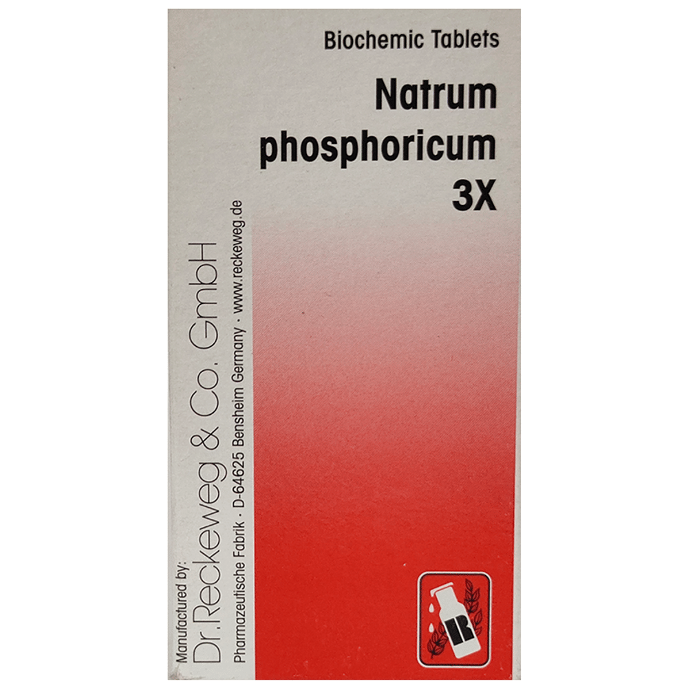 Dr. Reckeweg Biochemic Tablet Natrum Phosphoricum 3X bottle of 20 gm Biochemic Tablet Dr. Reckeweg Biochemic Tablet Natrum Phosphoricum 3X bottle of 20 gm Biochemic Tablet