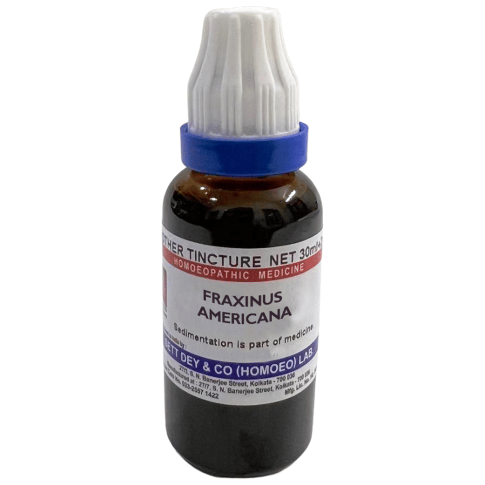 Sett Dey Fraxinus Americana Mother Tincture Q bottle of 30 ml Mother Tincture Sett Dey Fraxinus Americana Mother Tincture Q bottle of 30 ml Mother Tincture