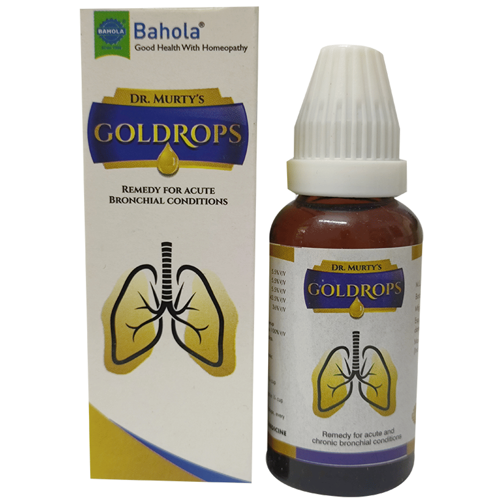 Bahola Goldrops bottle of 30 ml Drop